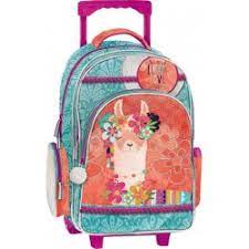 Cartable à Roulette Lama Love 3 Compartiment Rèf 192251