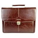 Cartable Semi Cuir Marron Réf 3303