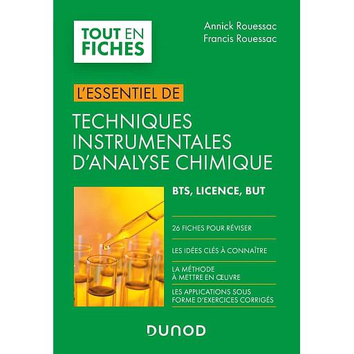 Techniques instrumentales d'analyse chimique  - BTS, Licence, BUT