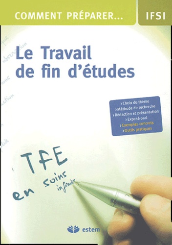 Comment préparer le travail de fin d'études
