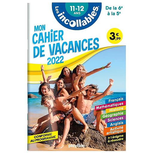 Mon cahier de vacances de la 6e à la 5e