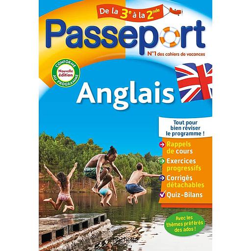 Passeport Anglais de la 3e à la 2nde