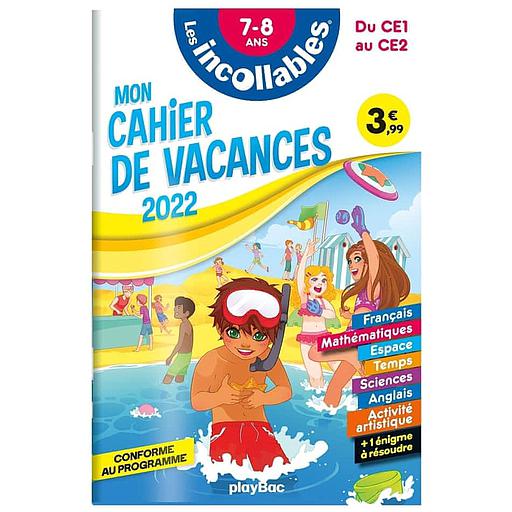 Mon cahier de vacances du CE1 au CE2