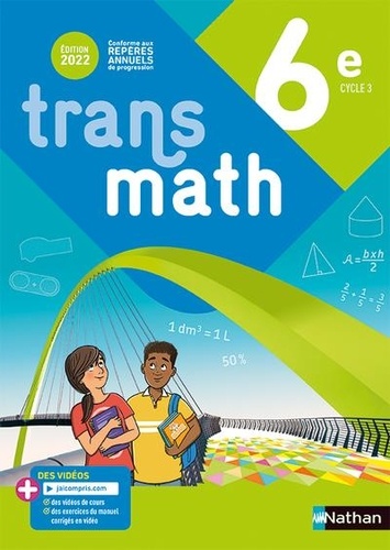 Transmath 6e - Manuel édition 2022