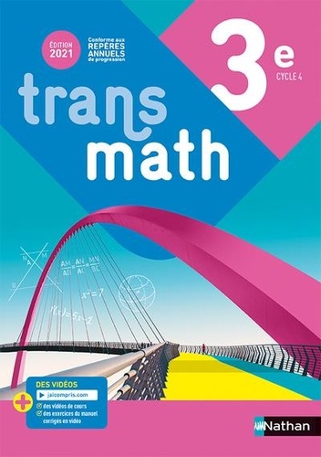 Transmath 3e Manuel (édition 2021)