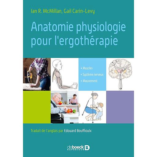 Anatomie et neurophysiologie appliquée pour l'ergothérapie  - Muscles, système nerveux, mouvement