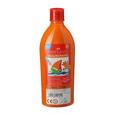 Bouteille de Peinture 500 ML Tempera Orange