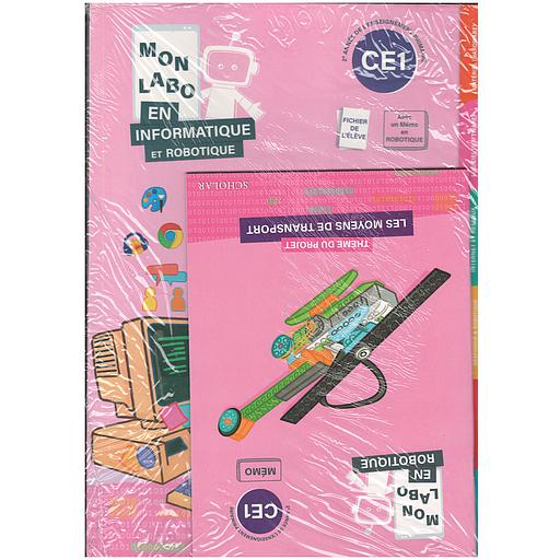 Mon Labo en Informatique et Robotique CE1 - Fichier de l'élève avec un mémo en robotique