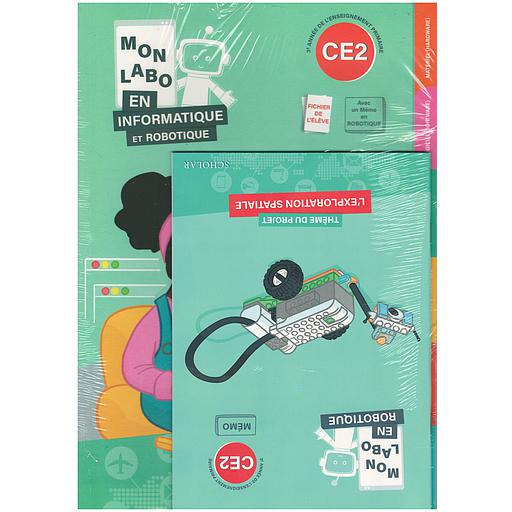 Mon labo en informatique et robotique CE2 - Fichier de l'élève avec un mémo en robotique