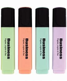 Pochette de 4 Surligneur U356 Macaro