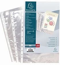 100 Pochette Perforée Exacompta  5900E