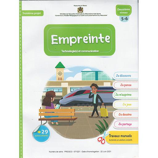 Empreinte technologie et communication 5/6Troisième Projet