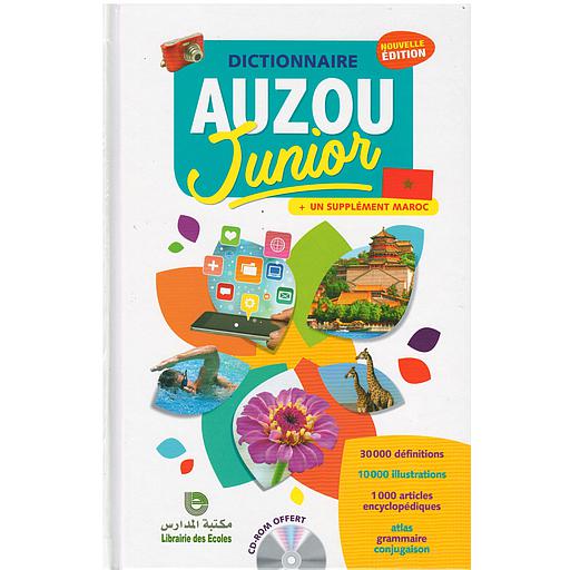 Dictionnaire Auzou Junior NE 2019 + Supplément spécial Maroc