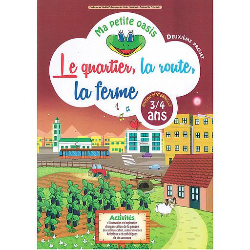 Ma petite oasis 3/4 deuxième projet le quartier,la route ,la ferme