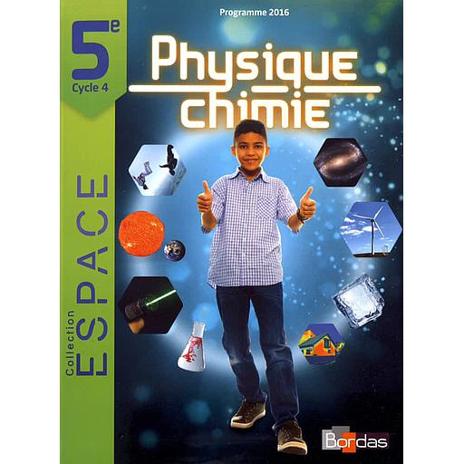 Physique-Chimie 5e Espace