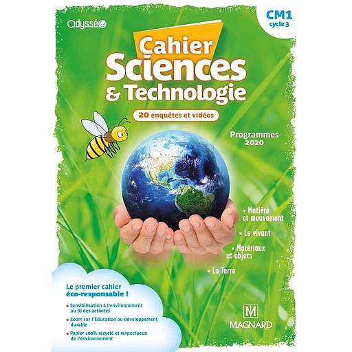 Cahier Sciences &amp; Technologie CM1 Odysséo