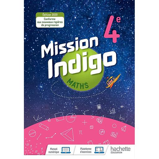 Maths 4e Cycle 4 Mission Indigo