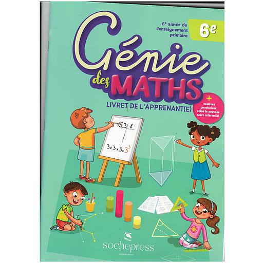 Pack Génie des maths 6ème