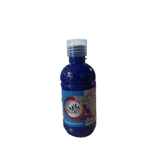 Bouteille De 250 ML De Gouache Ecolo Kids Bleu