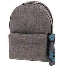 Sac a Dos 2 Compartiment + Scarf Réf 9-01-235 Gris