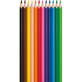Crayon Couleur de 12 GM Jumbo Réf BS-Cj7012