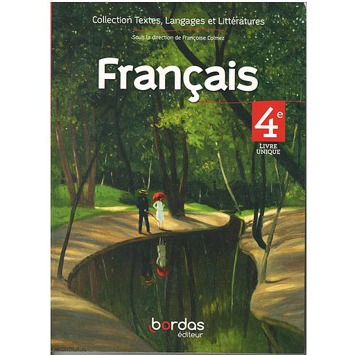 Français 4ème - Textes, Langages et Littératures 2022 - Manuel Maroc