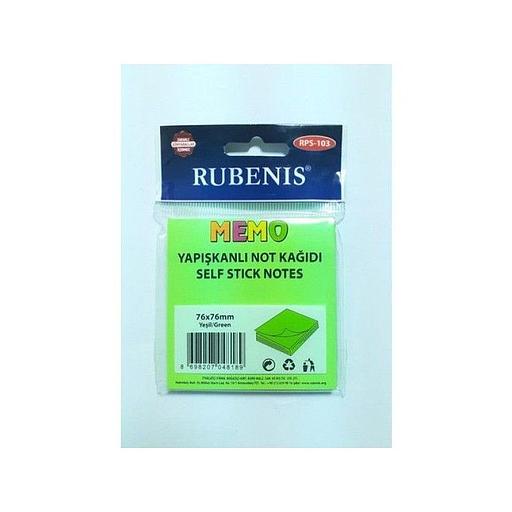 Post-it 76*76MM Vert Fluo