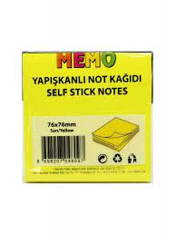 Post-it 76*76MM Jaune Fluo