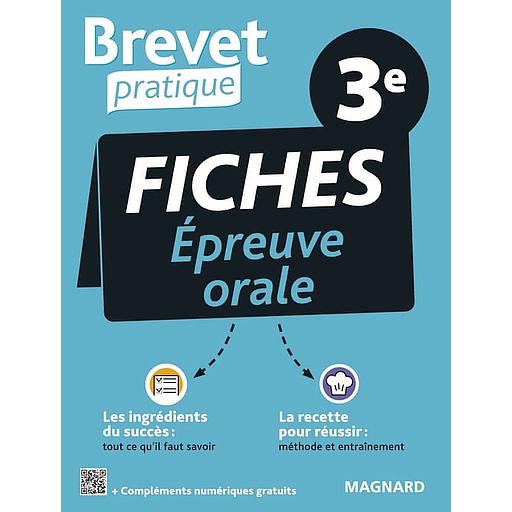 Fiches Epreuve Orale 3e
