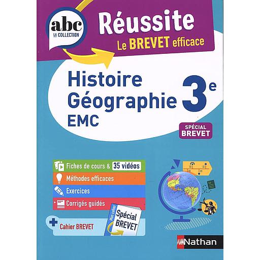 Histoire-Géographie, Enseignement moral et civique 3e