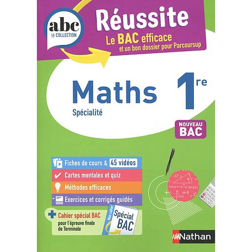 Maths spécialité 1re