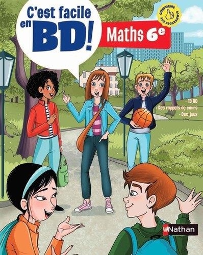 C'est facile en BD ! Maths 6e