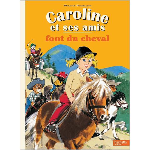Caroline et ses amis font du cheval