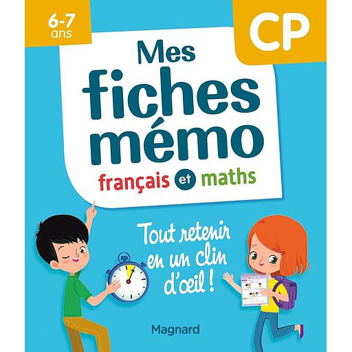 Mes fiches mémo français et maths CP