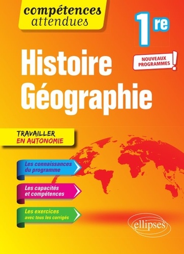 Histoire géographie 1re