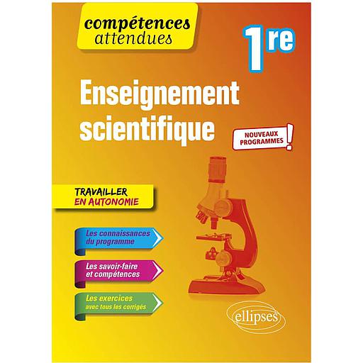 Enseignement scientifique 1re