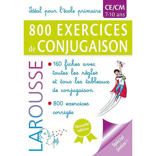 800 exercices de conjugaison