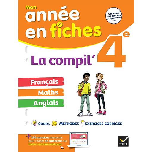 La Compil' 4e  - Français, maths, anglais