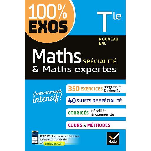 Maths &amp; Maths expertes spécialité Tle