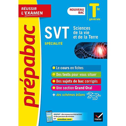 SVT spécialité Tle générale