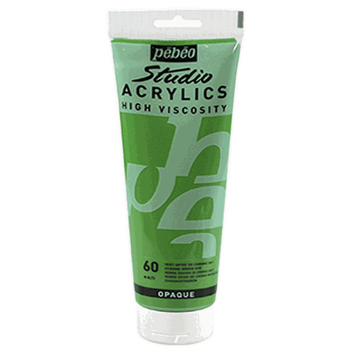 Peinture Acrylique Pébéo Studio 100 ml N°60 Vert