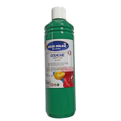 Gouache 500ML Mash malow Vert