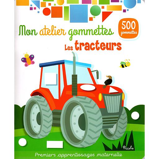 Mon atelier gommettes - Les tracteurs