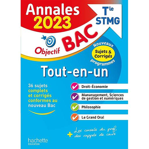 Tout-en-un Tle STMG