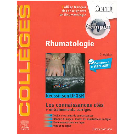 Rhumatologie: Réussir son DFASM - Connaissances clés