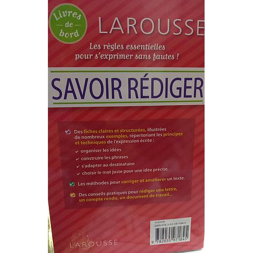 Livre de Bord - Savoir rédiger