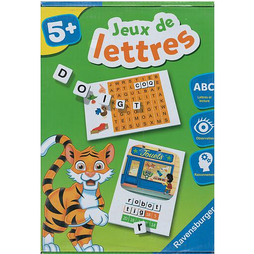 Jeux de lettres 5+