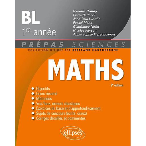 Mathématiques BL 1re année