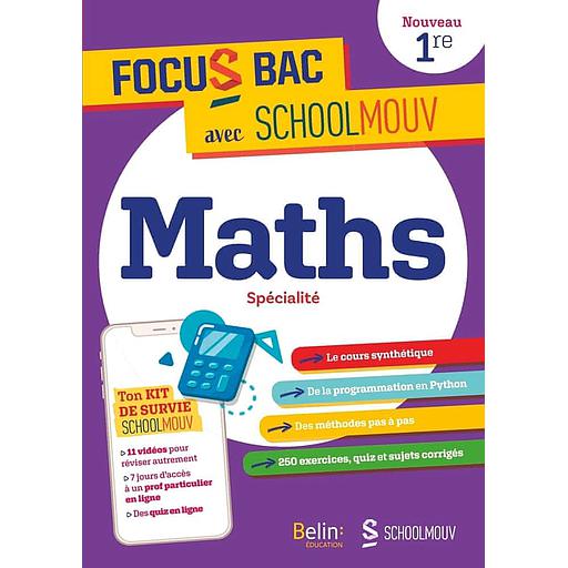 Maths Spécialité 1re