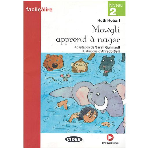 Mowgli apprend à nager